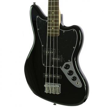 Custom Brand New Squier Vintage Modified Jaguar Bass Special SS Short Scale Black