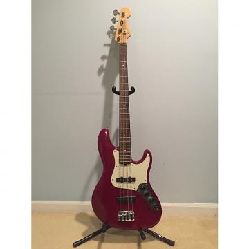 Custom Fender AM DELUXE J-BASS RW PRT W/C early-2000s Amber Red