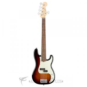 Custom Fender American Pro Precision V Rosewood 5 String Electric Bass 3-Color Sunburst - 0194650700