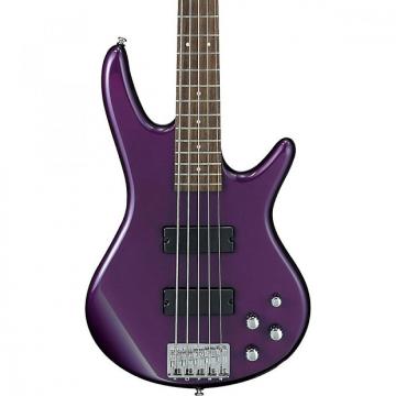 Custom Ibanez GSR205 5-String Electric Bass Guitar Deep Violet Metallic
