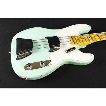 Custom Fender Custom Shop Limited Edition 55 Precision Bass - Faded Surf Green