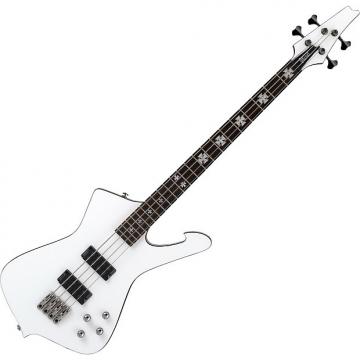 Custom Ibanez Sharlee D'Angelo Signature SDB3PW Electric Bass Pearl White