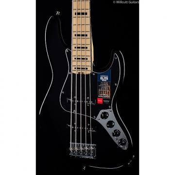 Custom Fender American Elite Jazz Bass V Black (854)
