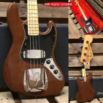 Custom Fender Jazz Bass c1978 Walnut (Ash) w/Original Case (FREE Shipping)