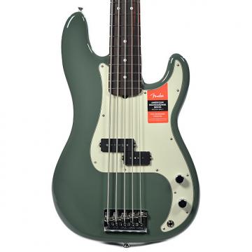 Custom Fender American Pro Precision Bass V MN Antique Olive