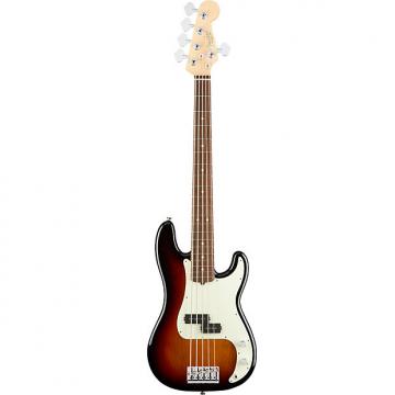 Custom Fender American Professional Precision Bass V-  3-Color Sunburst 4-string Electric Bass w/ Case