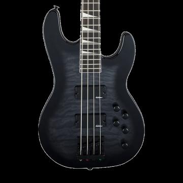 Custom Jackson JS Series Concert Bass JS3Q - Transparent Black