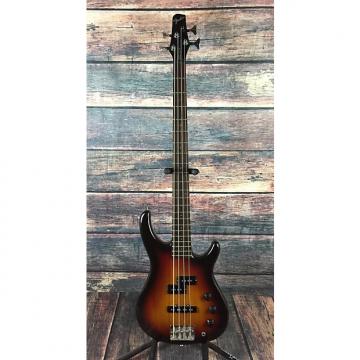 Custom Fender  MB4 4 string bass MIJ 1994 Sunburst with hard shell case