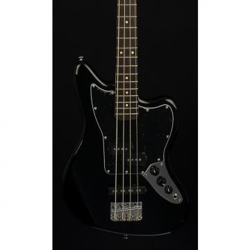 Custom Fender Squier Vintage Modified Jaguar Bass Special SS Black