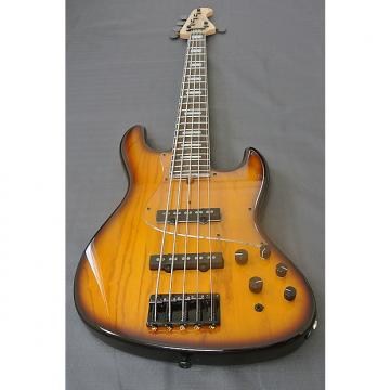 Custom Bacchus Craft Japan Series - STD-JB ASH5 ver.2 - 5 String Active Bass - Sunburst - NEW