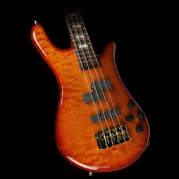 Custom Spector Euro4 LX Electric Bass Guitar Ultra Amber Gloss