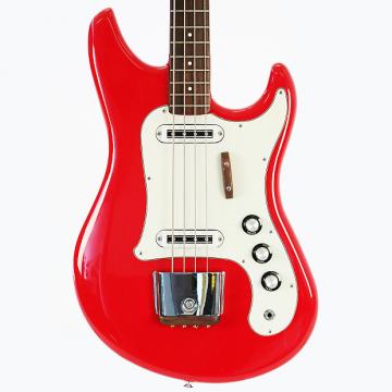 Custom 1966 Yamaha SB-2 Electric Bass Guitar - Super Clean, Early Example in Red with OHSC &amp; Accessories!