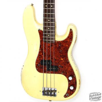 Custom 1966 Fender Precision Bass White