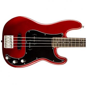Custom Squier Vintage Modified Precision PJ Bass Rosewood - Candy Apple Red
