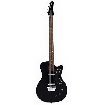 Custom Danelectro D56 bass 30&quot; scale limited edition 2016 black from the world's largest Danelectro dealer