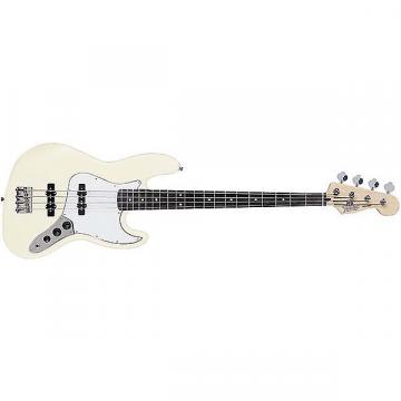 Custom Fender Standard Jazz Bass Guitar Rosewood Fretboard Arctic White 2