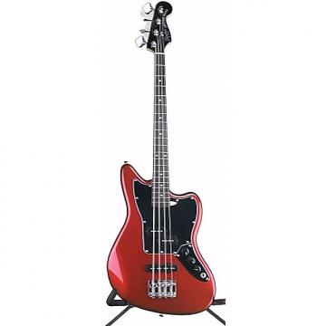 Custom Squier Fender Squier Vintage Modified Jaguar Mod Jag Electric Bass Red