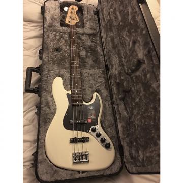 Custom Fender American Deluxe Jazz Bass with Precision Neck! Olympic White / Rosewood