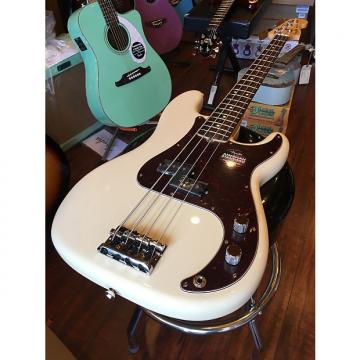 Custom Fender American Standard Precision Bass Olympic White w/ Case