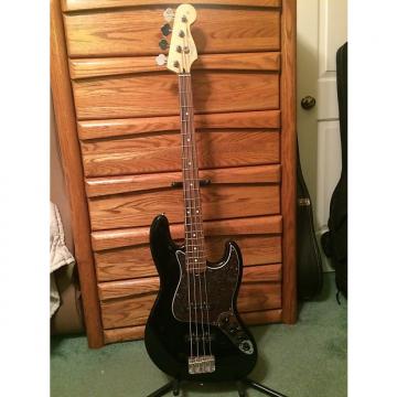 Custom Fender Deluxe Jazz Bass w/ Noiseless Pickups and Fender gig bag 2009 Black