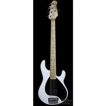 Custom Ernie Ball Music Man StingRay 5-String Bass White