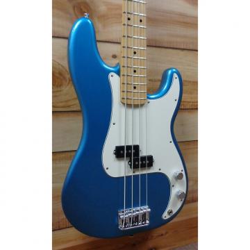 Custom New Fender® Standard Precision Bass® Maple Fingerboard Lake Placid Blue w/Gigbag weighs  8lbs 14oz