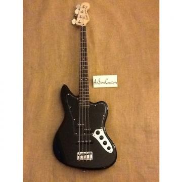 Custom Squier Vintage Modified Jaguar Bass Special SS 2016 Gloss Black