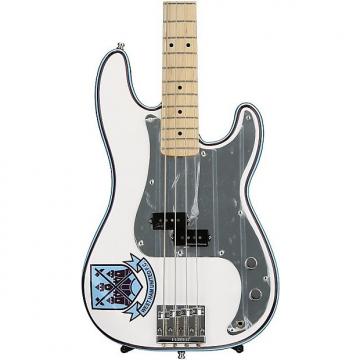 Custom Fender Steve Harris Precision Bass - Olympic White Demo