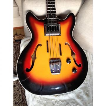 Custom 1967 Guild Starfire 1 Bass 3 Tone Sunburst #BA959