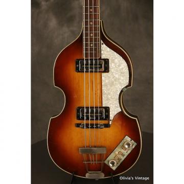 Custom Hofner 500/1 Beatle Bass 1967 Sunburst