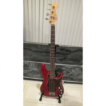Custom Fender American Deluxe Precision Bass 2000s Red
