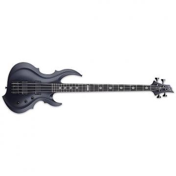Custom ESP/LTD Tom Araya Signature Series FRX Electric Bass (Black Satin) - ETARAYAFRXBLKS