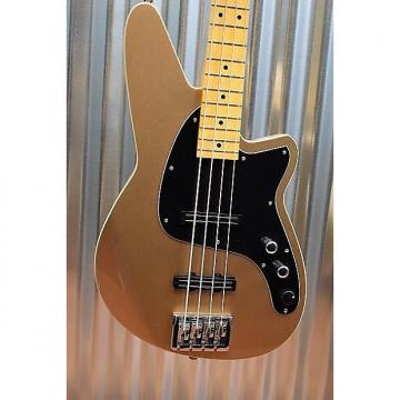 Custom Reverend Guitars Justice 4 String Jazz Bass Lakeshore Gold NOS #8654