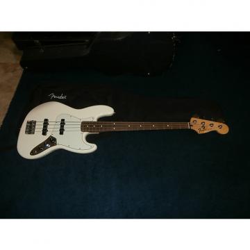 Custom Lightly Used 2013 Fender MIM Jazz Bass, Olympic White, w/ Gig Bag!