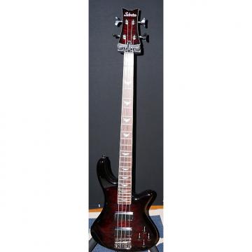 Custom Schecter Stiletto Extreme-4 Bass Guitar 2014 See Thru Black Cherry