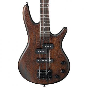 Custom Ibanez GSRM20B Mikro 4 String Electric Bass - Walnut Flat