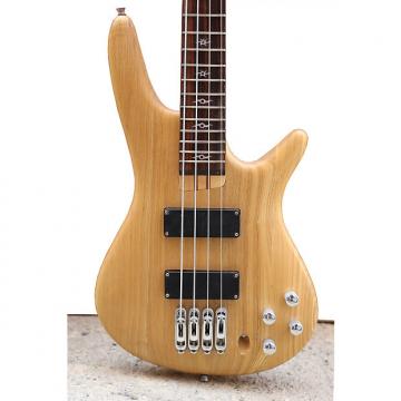 Custom Fishbone PB4 ELDC-N 4 String Bass Natural Transparent Awesome bass Guitar