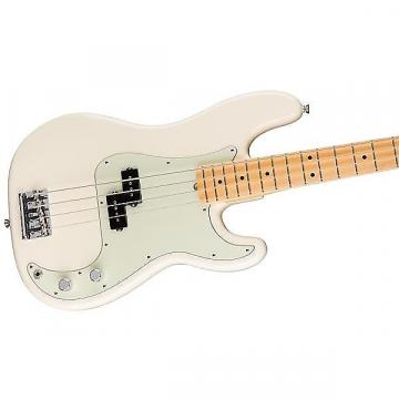 Custom Fender American Professional Precision Bass, Olympic White, Maple Board - 0193612705