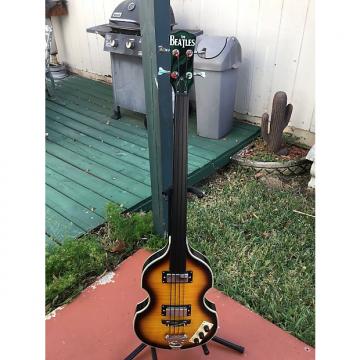 Custom Unknown Violin Bass 2000's Sunburst