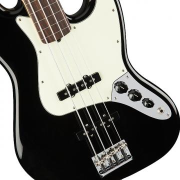 Custom Fender American Professional Fretless Jazz Bass, Black, Rosewood Board - 0194100706