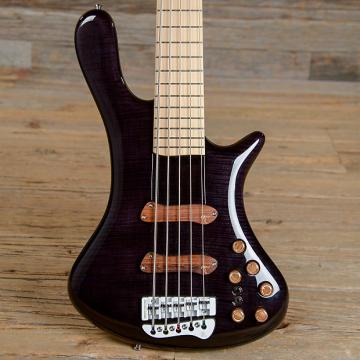 Custom Jerzy Drozd Excellency 5-String Bass Transparent Black USED (s511)
