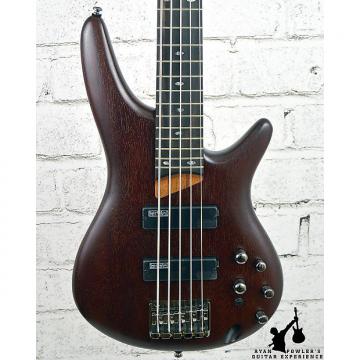 Custom Ibanez SR505 5-String Electric Bass Brown Mahogany Rosewood Fretboard