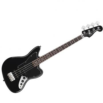 Custom Squier  Vintage Modified Jaguar Bass Special  Black