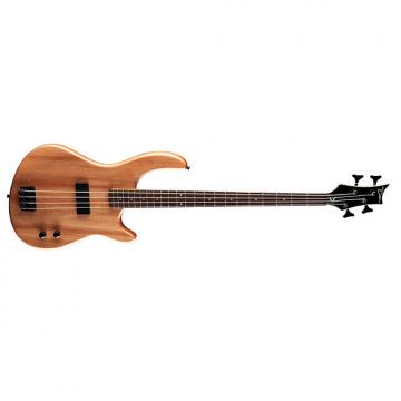 Custom Dean E09M Edge Mahogany Electric Bass Guitar - Natural
