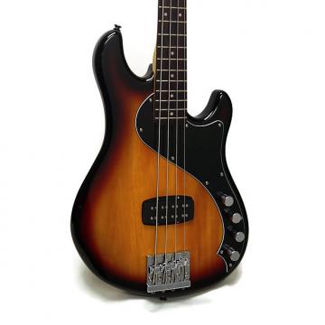 Custom Squier Deluxe Dimension Bass IV Electric Bass - 3-Color Sunburst