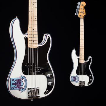 Custom Fender Steve Harris Precision Bass Olympic White 1221