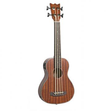 Custom Mahalo Fretless Electric/Acoustic Bass Ukulele