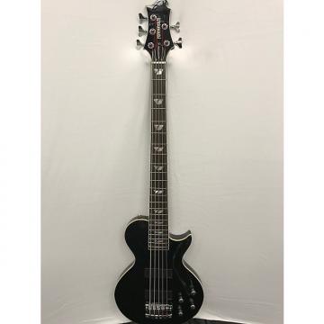 Custom Fernandes Monterey 5 Deluxe Bass Guitar w/Set Neck - Black