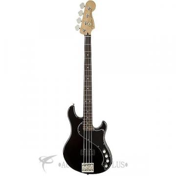 Custom Fender Deluxe Dimension Rosewood Fingerboard 4 Strings Electric Bass Guitar Black - 142600306