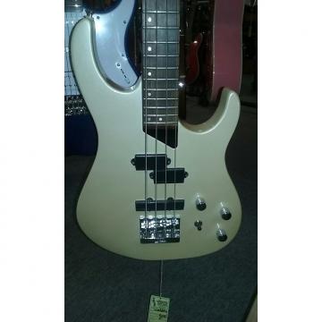 Custom Washburn  Mercury Series   White Sparkle 4 String Bass Guitar